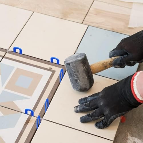 Tile Leveling System Tile Spacers 1/16 Inch, 300 pieces 1/16*300 Blue