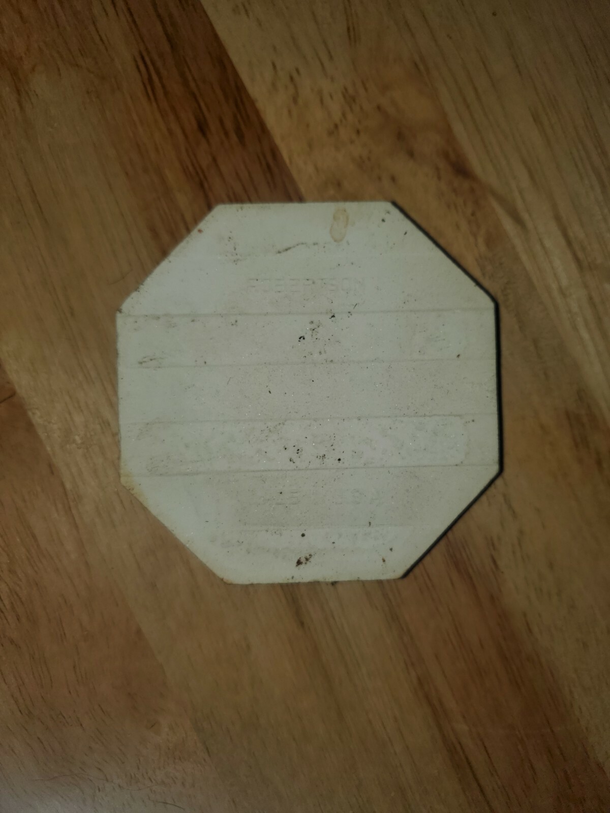 Robertson Vintage Ceramic Floor Tile 3 1/8″ Crystalline Blue Octagon
