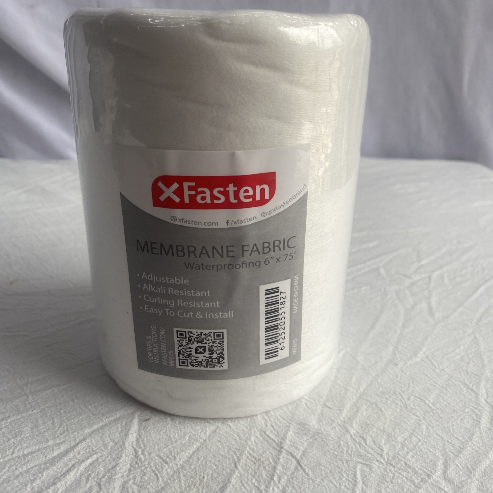 Waterproofing Membrane Fabric, 6 Inch X 75 Foot Roll Membrane