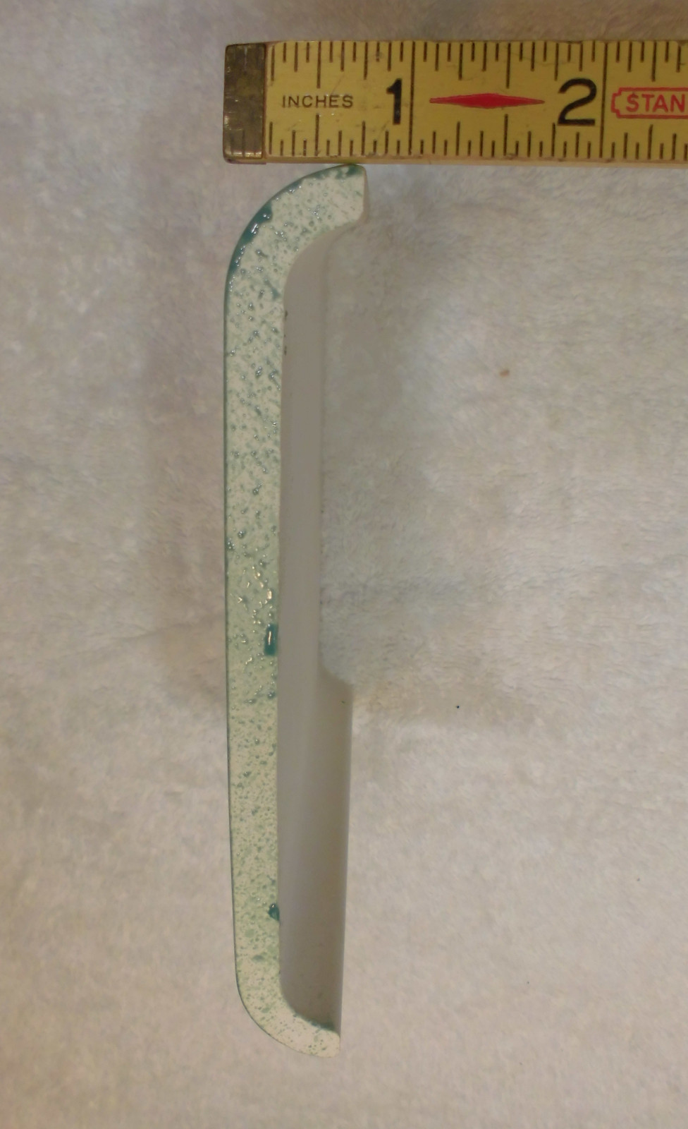 Vintage…Green…6″ x 6″ Double Bullnose Glossy Ceramic Tile…by Mid-State Co