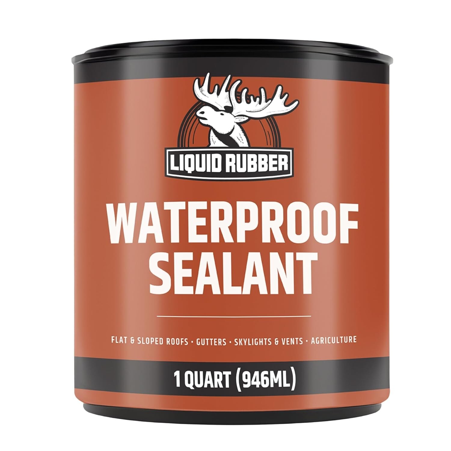 Flexible Waterproof Sealant – 1 Quart, Multi-Surface Protection for All Repairs