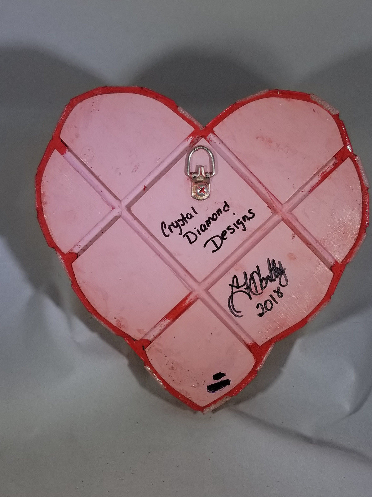 Heart and Roses for Valentine Art Handmade Would Look Great in your Home PL111