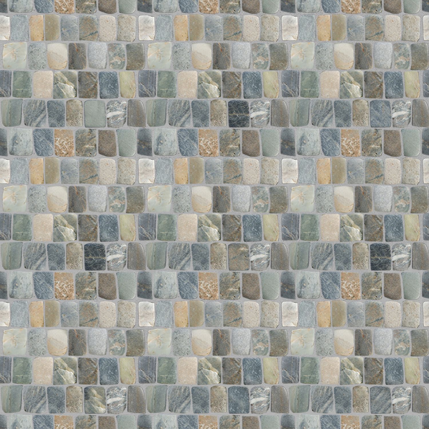 Canine Mix Natural Stone Mosaic Wall & Floor Tile ($17.01/SqFt)