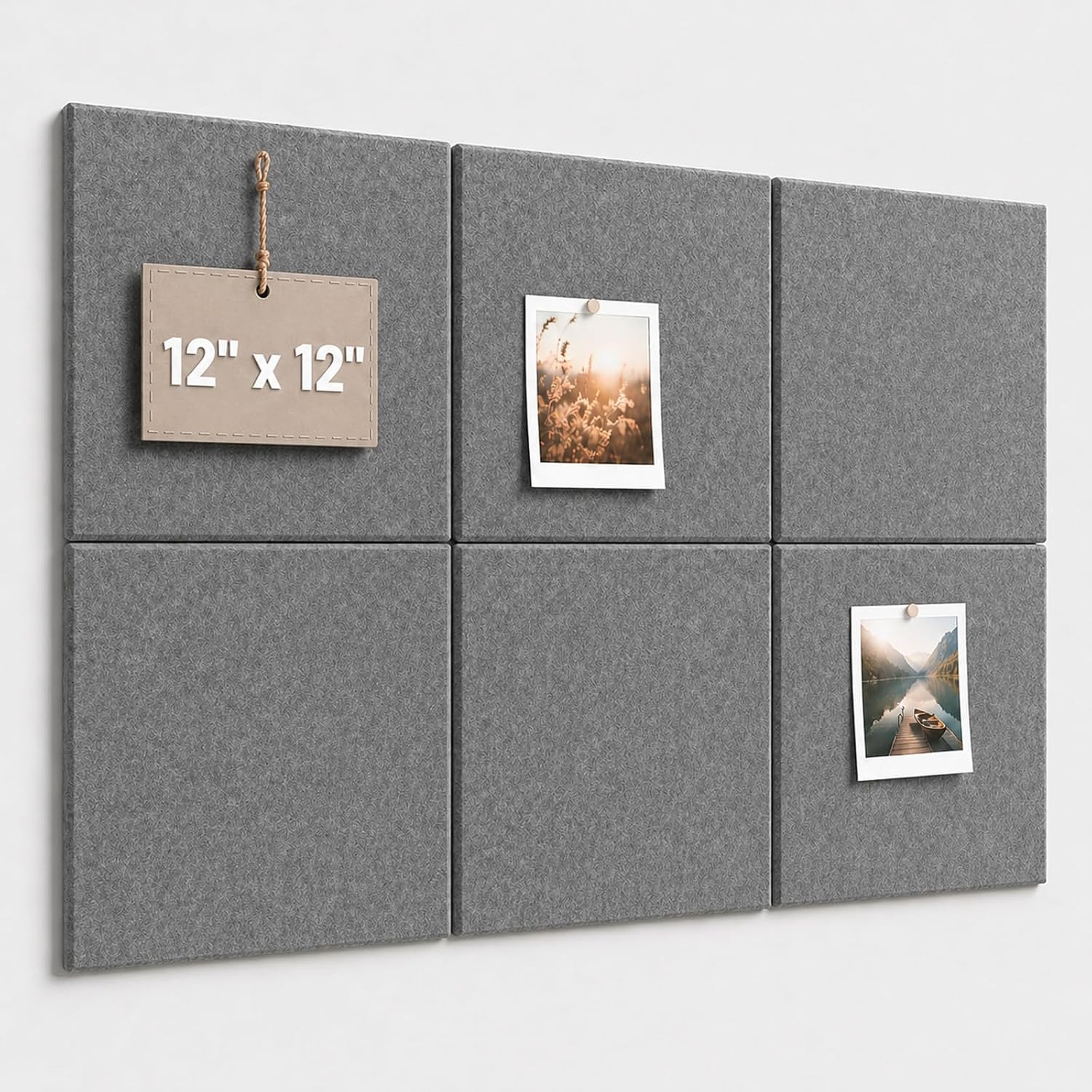 Large Cork Boards Walls 36″ x 24″ Self Adhesive Felt Wall Tiles Ideal Office