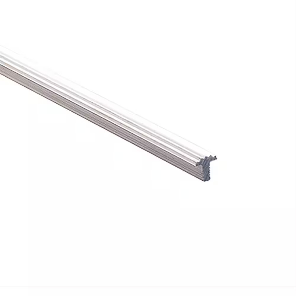 Novostrip Natural 3/8 In. X 98-1/2 In. Aluminum Tile Edging Trim
