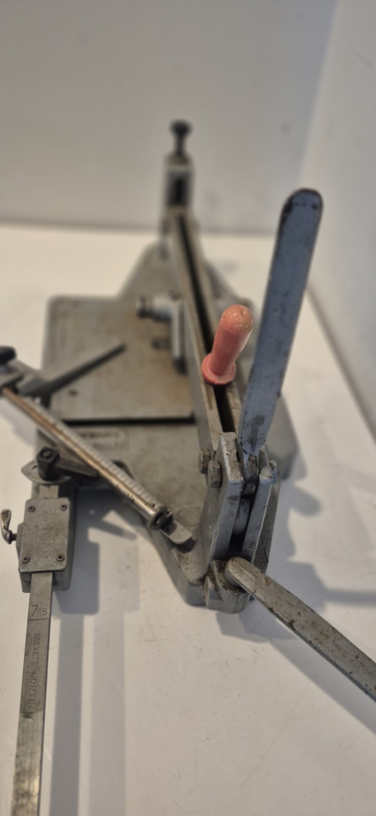 Vintage Brevetti Montolit Italian Manual Tile Cutter Tested And Works