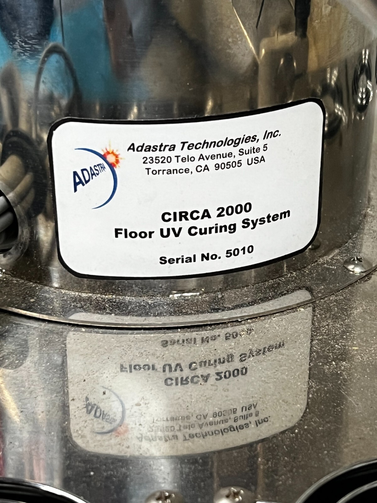 Adastra Circa 2000 Portable UV Curing System – Compact, Powerful, Industrial Gra