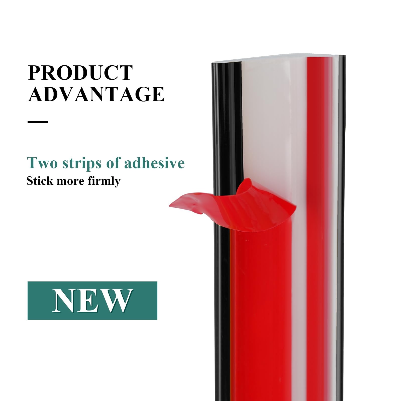 Peel and Stick Vinyl Corner Trim， 20FT L-Shape Tile outside Corner Molding Vinyl