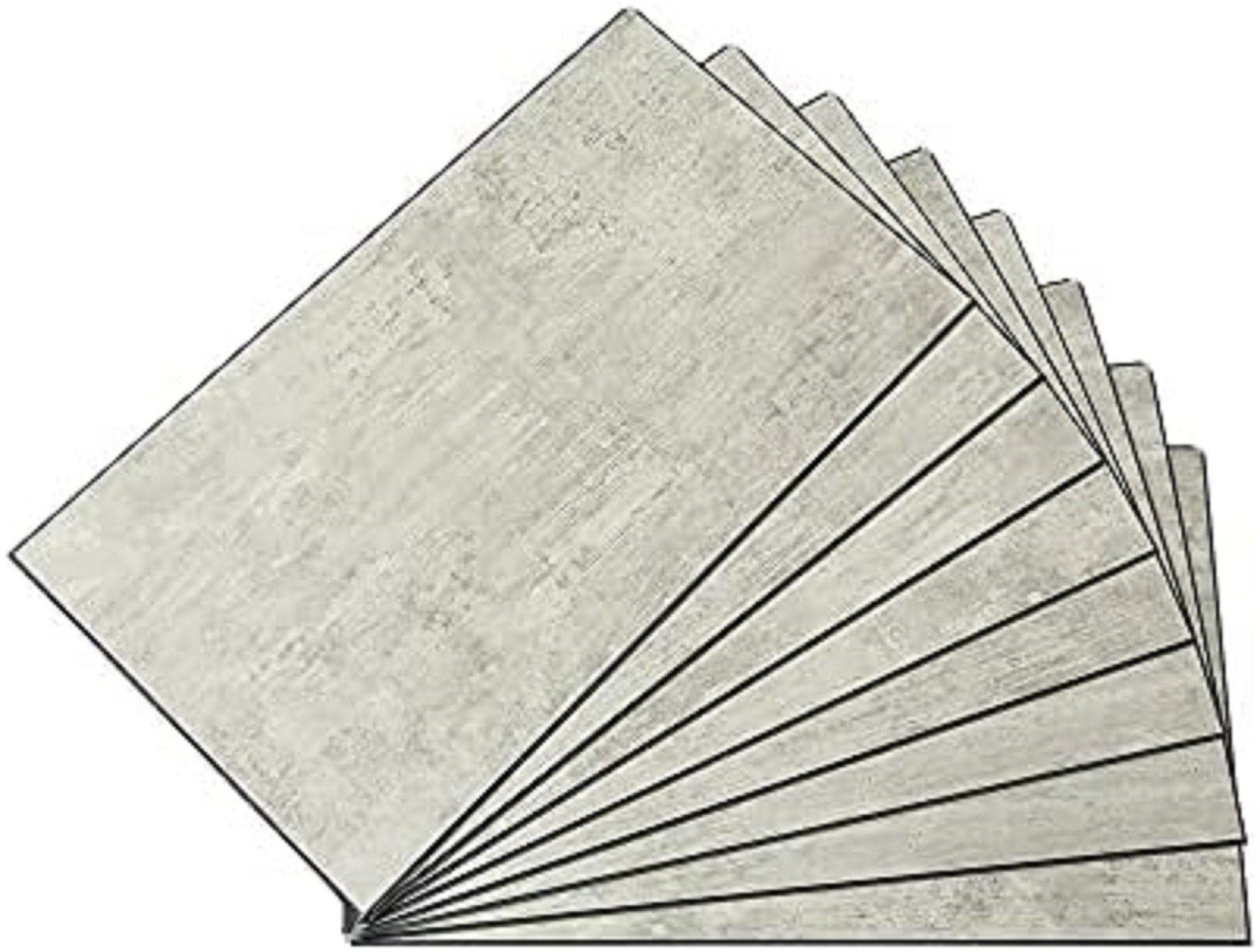 25.6 in. x 14.8 in. Interlocking Vinyl Waterproof Wall/Backsplash Tiles for K…