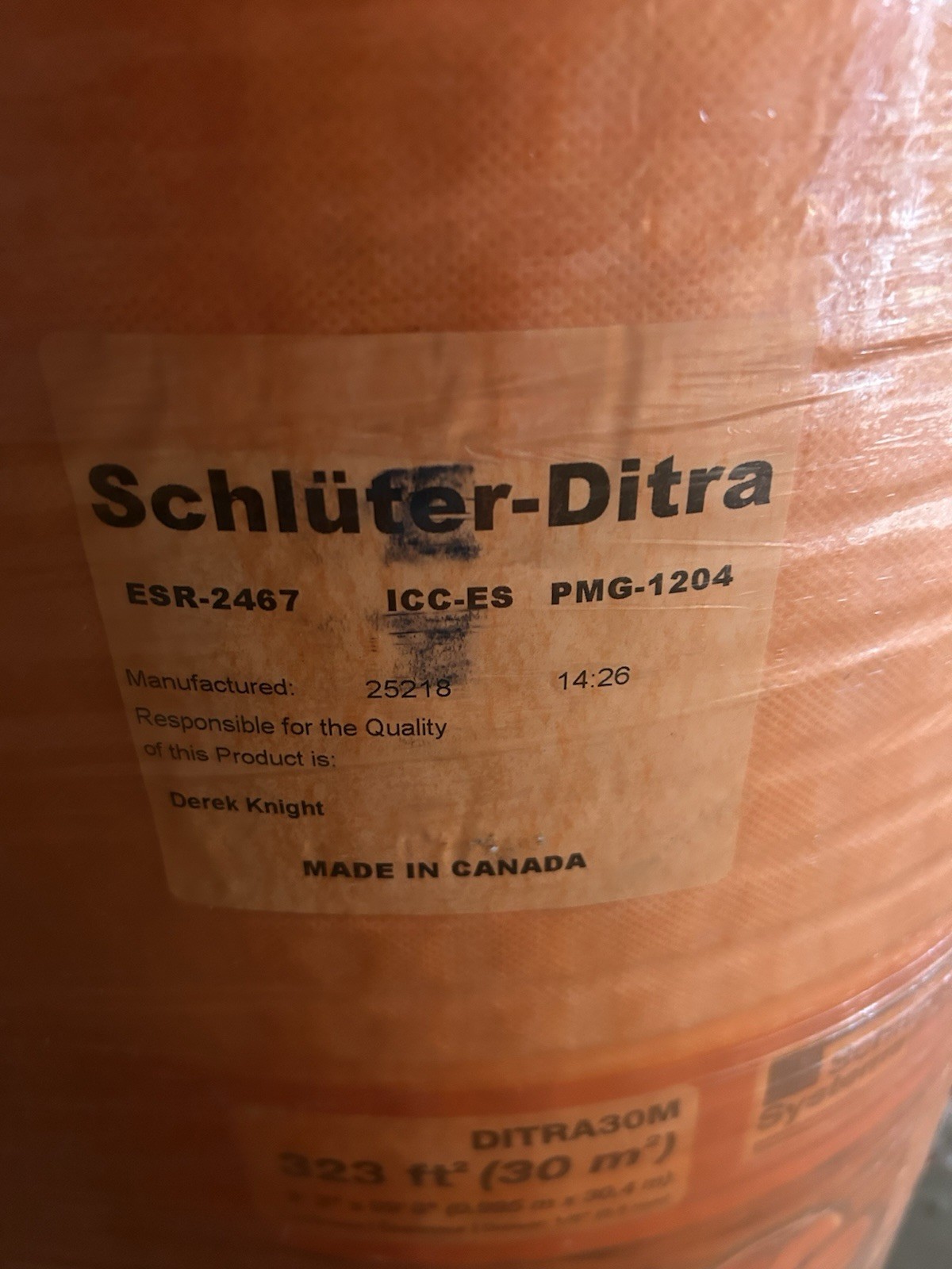Schluter Systems Ditra 1181-in x 39-in Uncoupling and Waterproofing Membrane