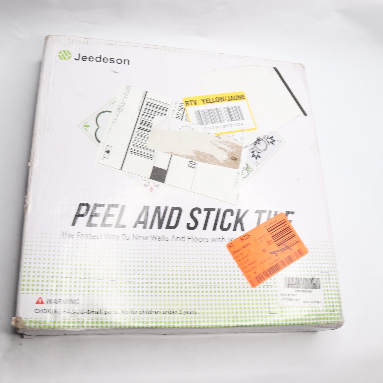 (30-Pk) Jeedeson Peel and Stick Tile Stickers Self Adhesive Backsplash Tile