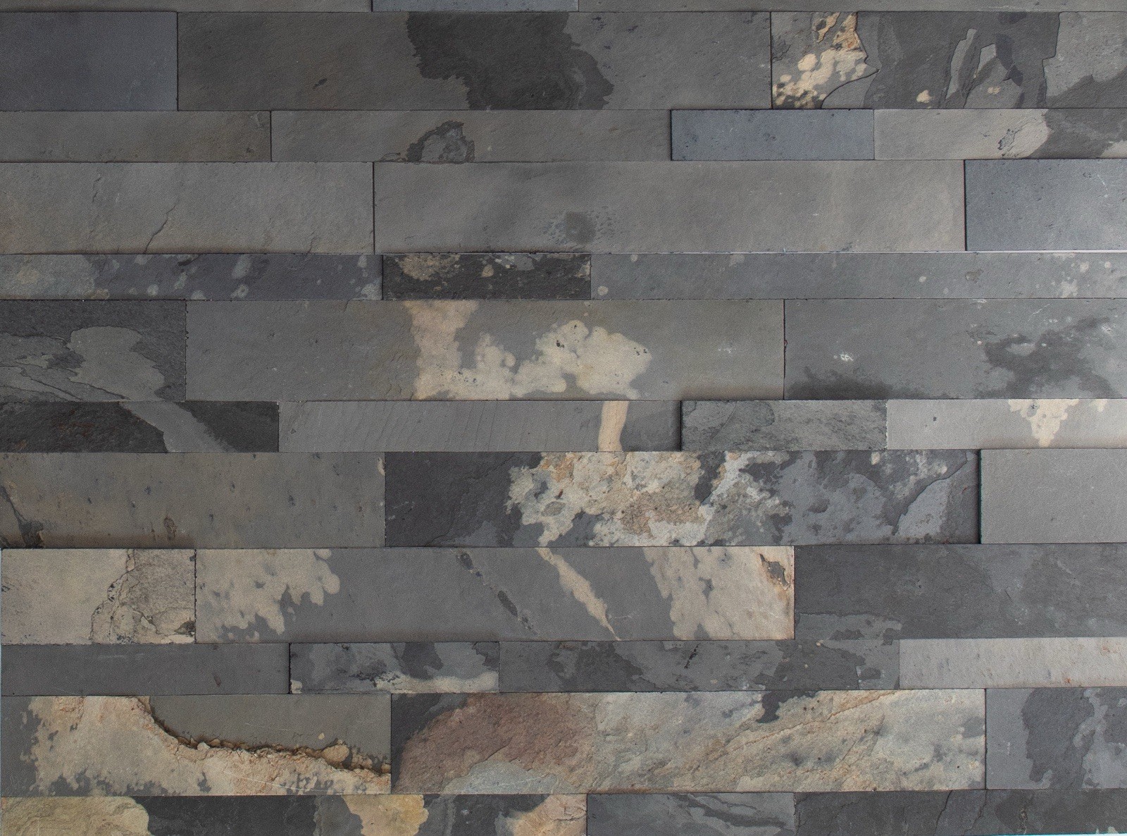 20 Pack Cedar Gray Wall Stone Peel & Stick 5 mm Thick FREE SHIPPING!