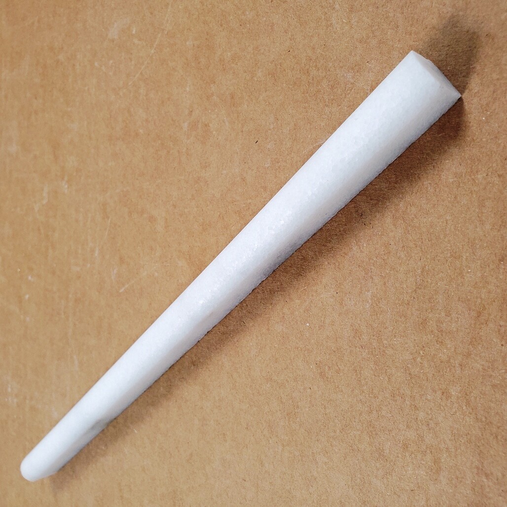 Pencil Liner Crystal White Honed Marble Tile 3/4″x3/4″x12″