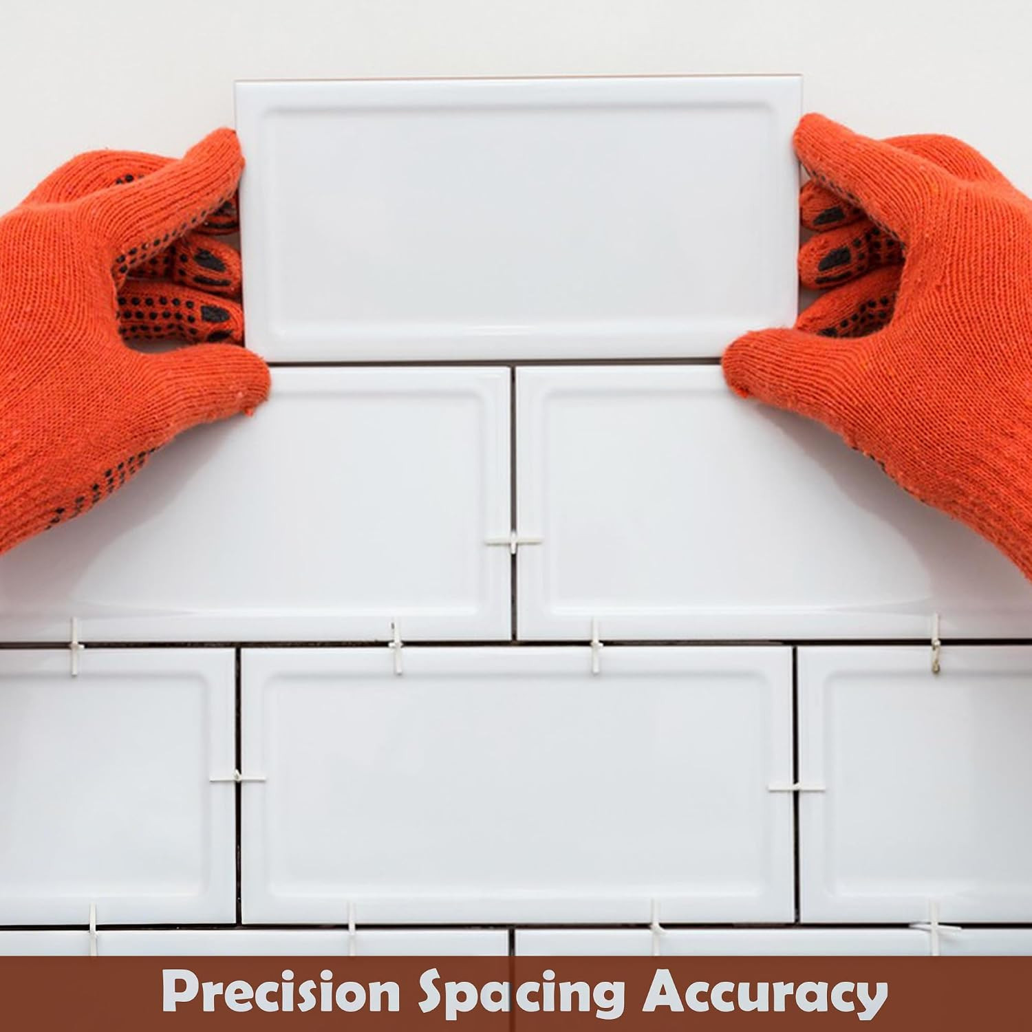 Plastic Tile Spacers 2mm Cross Shape Floor Wall Tiling Leveling Locator 300pc