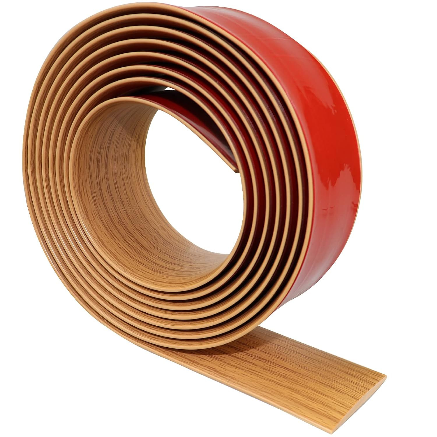 Floor Transition Strip 2″ Self Adhesive Flat Vinyl Flooring Transitions Strip wi