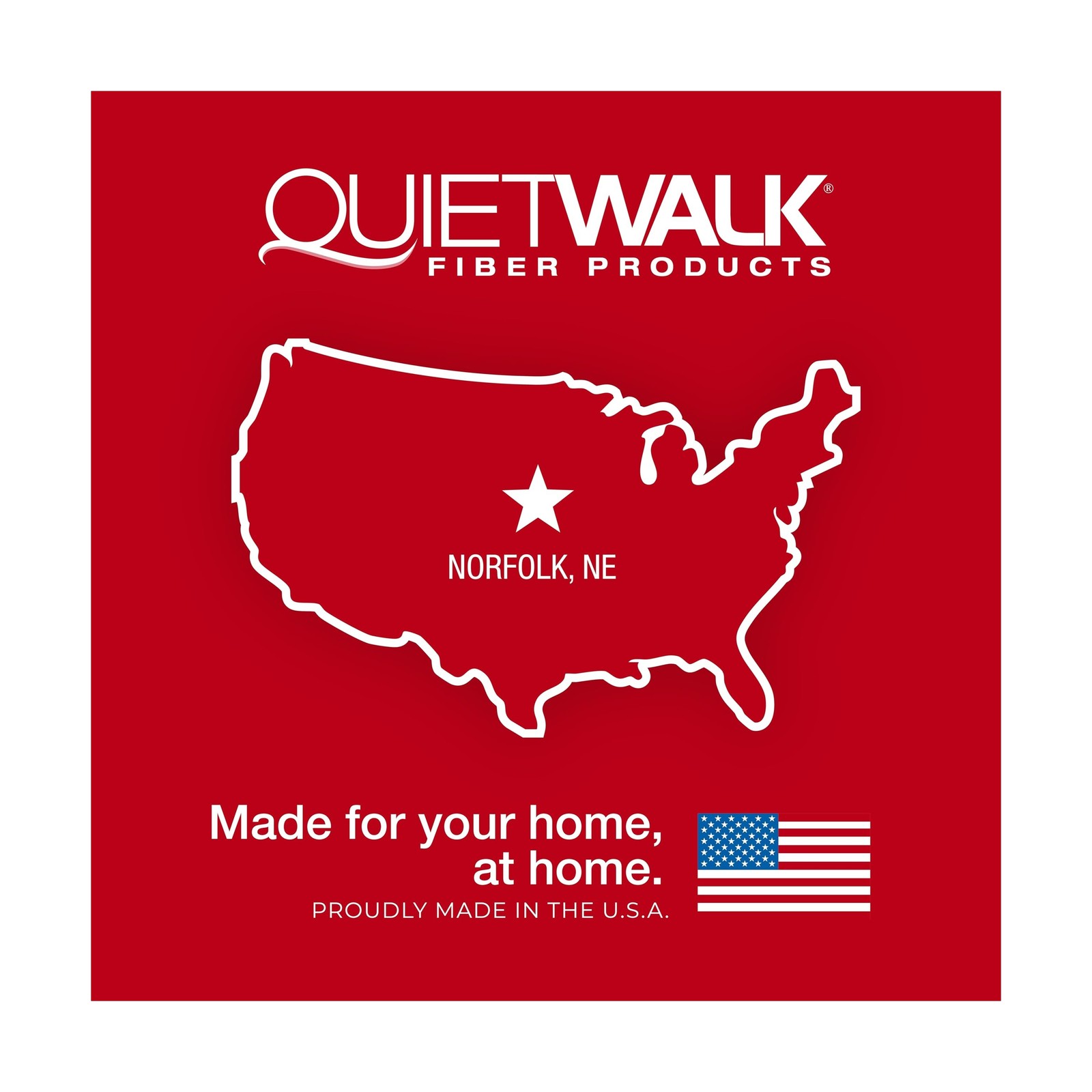 QuietWalk Underlayment 360 sq ft – 3 mm Thick – for Laminate & Hardw