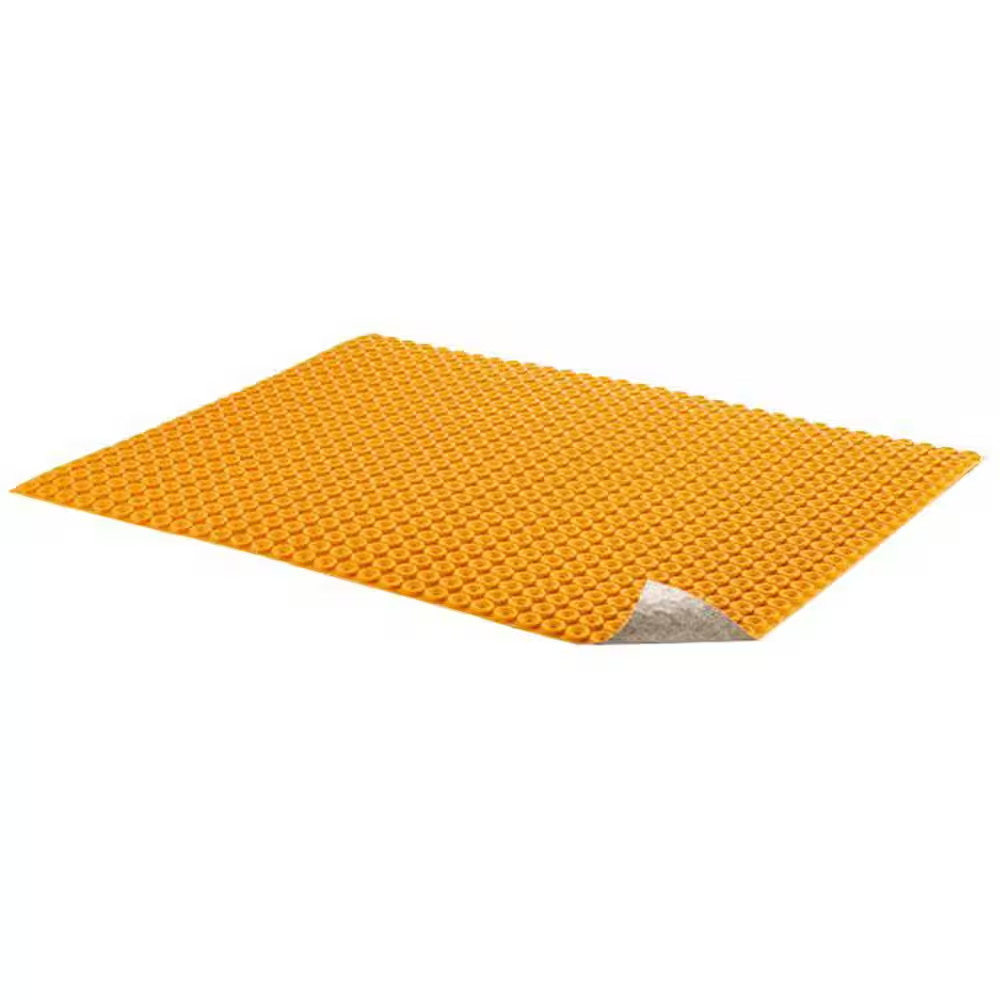 Ditra-Heat-Duo 3 Ft. 2-5/8 In. X 2 Ft. 7-3/8 In. Uncoupling Membrane Sheet