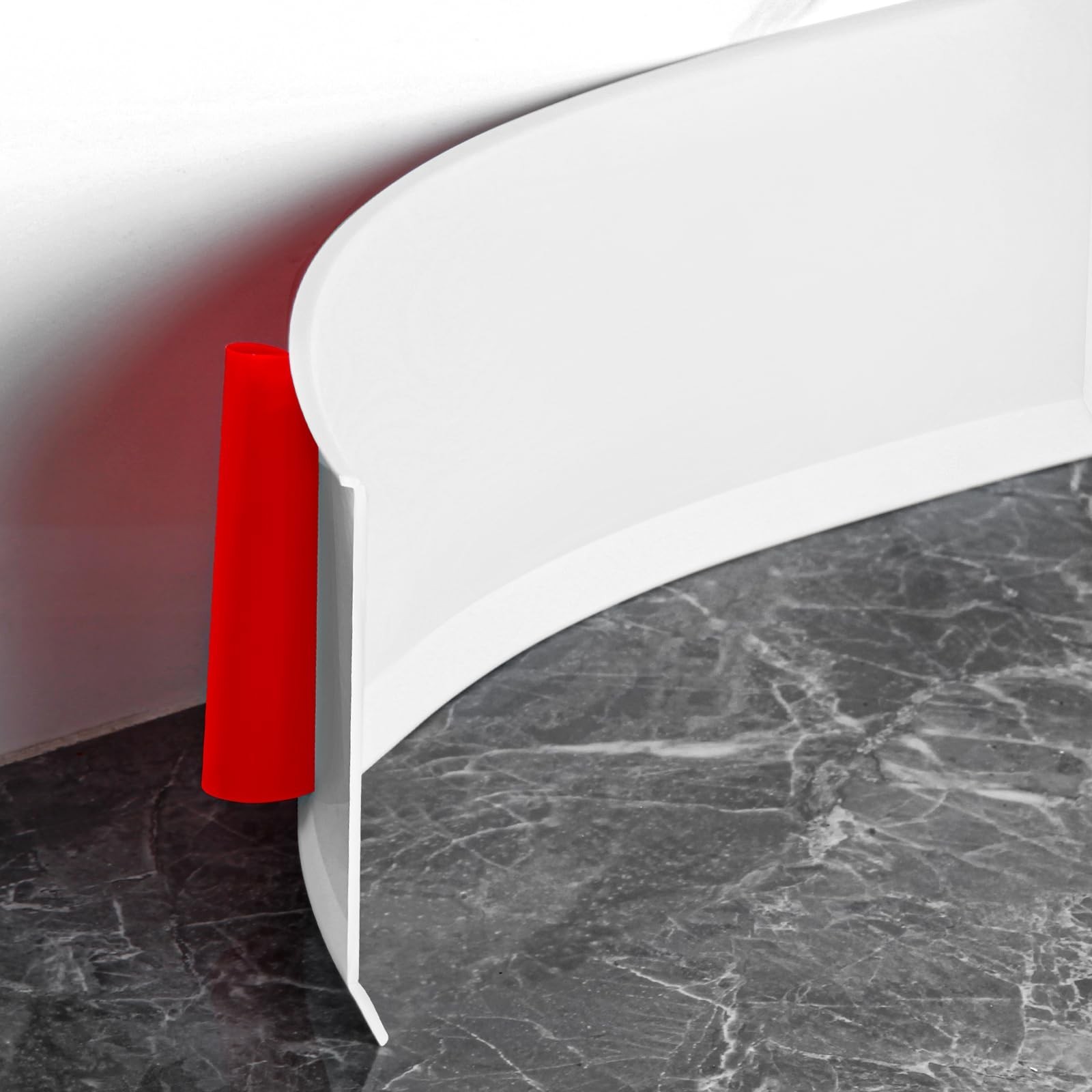 Vinyl Baseboard Molding Trim 4 Inch Peel and Stick Cove Base | Self-Adhesive …