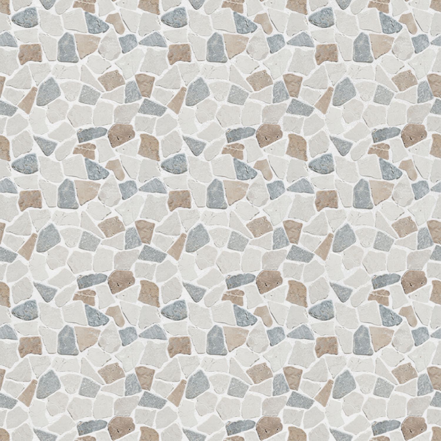 Sea Sand Random Mosaic Wall & Floor Tile ($11.84/SqFt)
