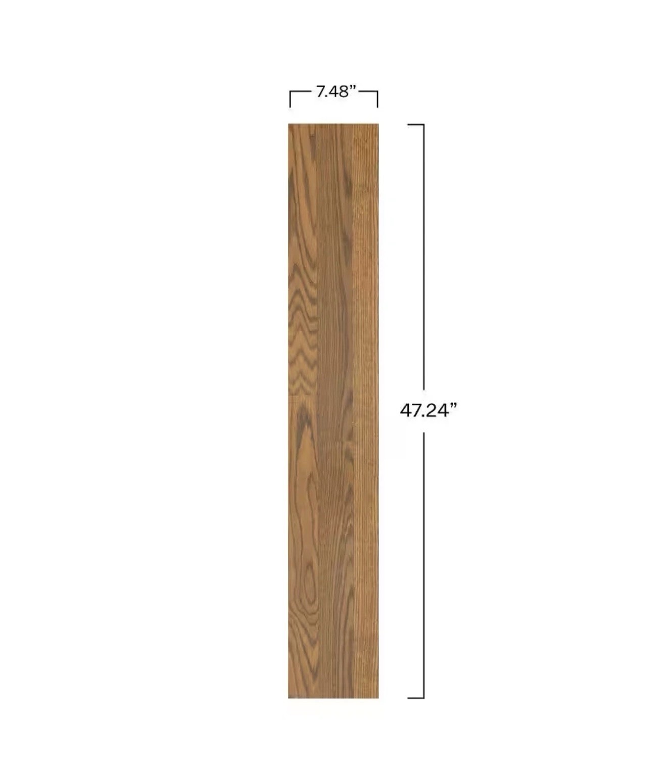 XP Burnt Anndel Oak 10 Mm T X 7.4 In. W X 47.2 In. L Water Resistant Laminate Wo