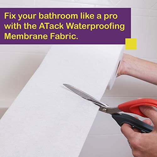 Fiberglass Waterproofing Anti-Fracture Membrane Fabric Sheet, 6 Inches x 75