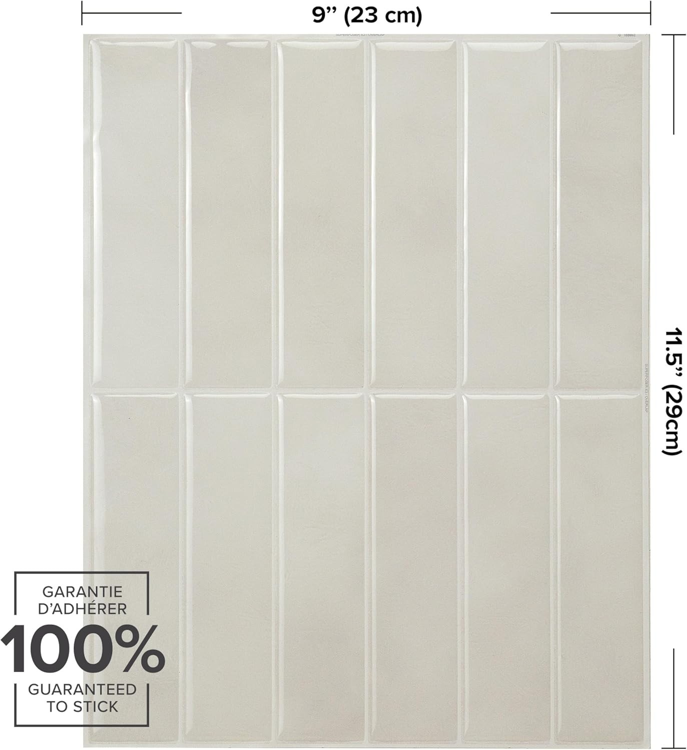 Peel and Stick Backsplash Tiles Moroccan Geometric White Grey 5 Sheets