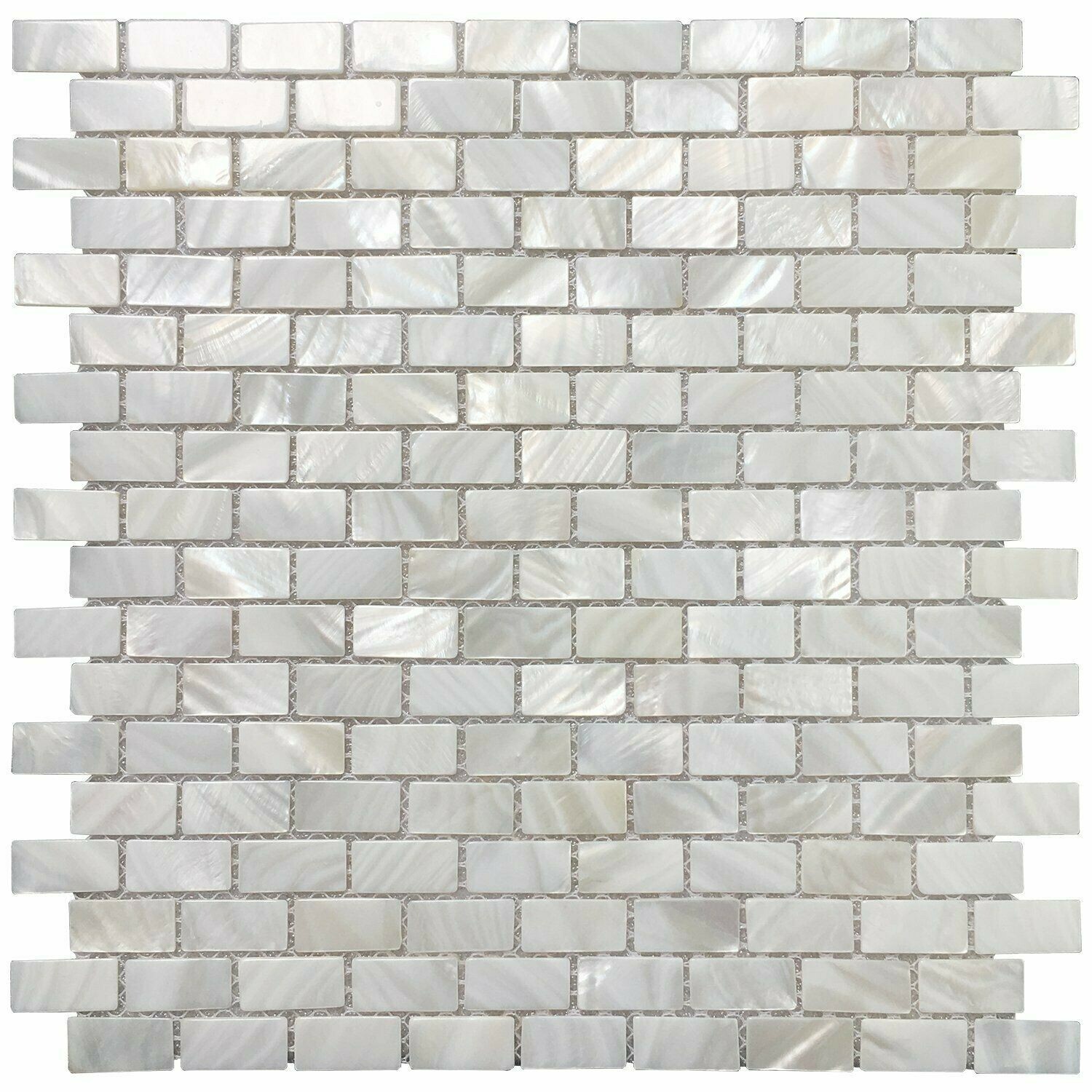 Art3d (10Pcs) Mother of Pearl Shell Mosaic Tile for Kitchen Backsplash Bathroom