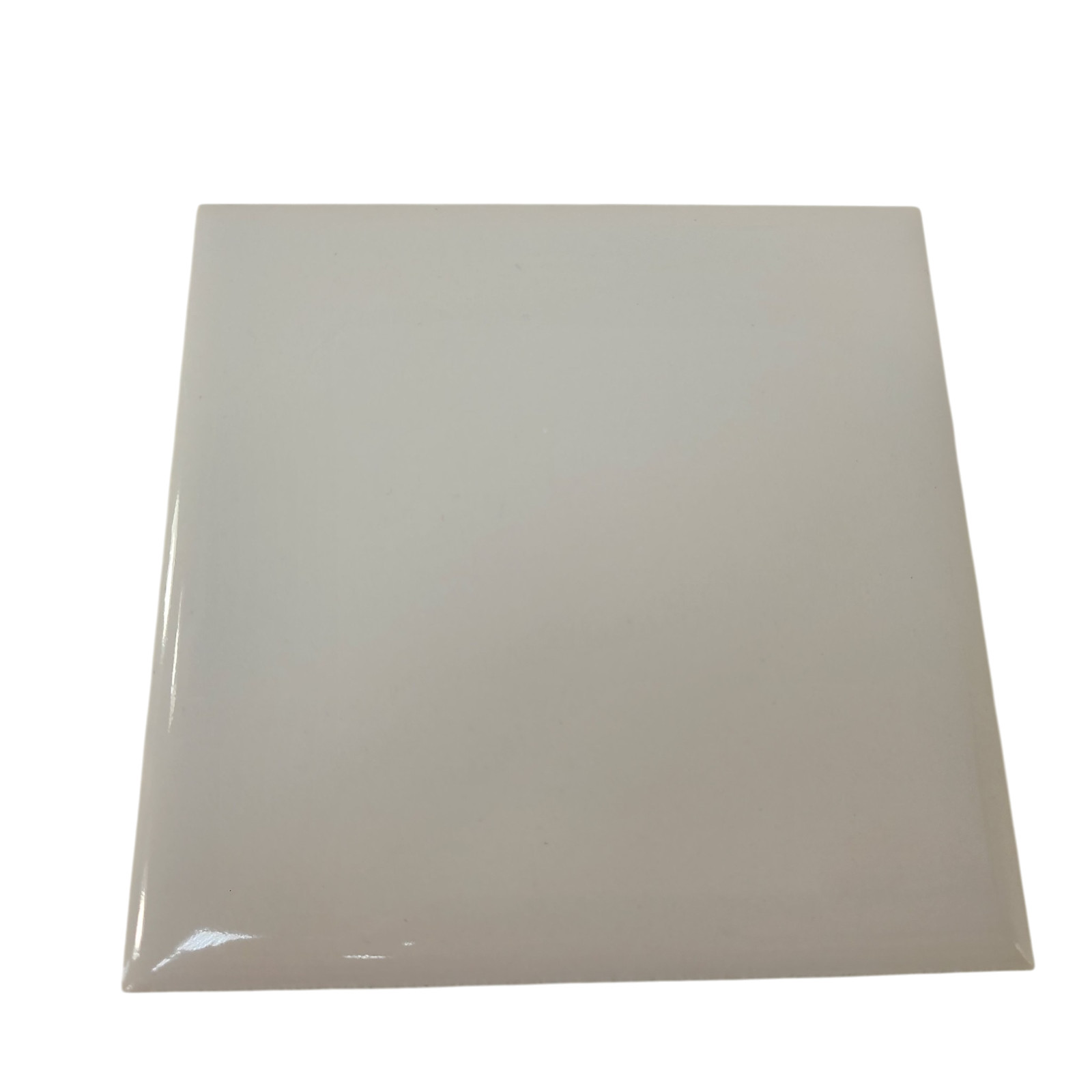 Vintage Warm Off White Ceramic Tile 4.25 inch Subway Square Classic Color 376