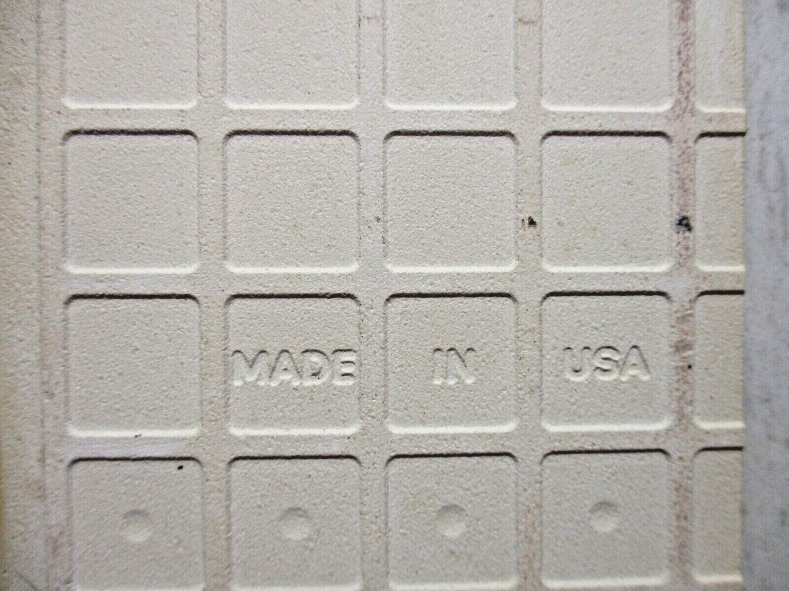 1 Wall Tile Florida USA 8-1/4 X 3″ Decorative Floral Trim Accent Cut from Larger