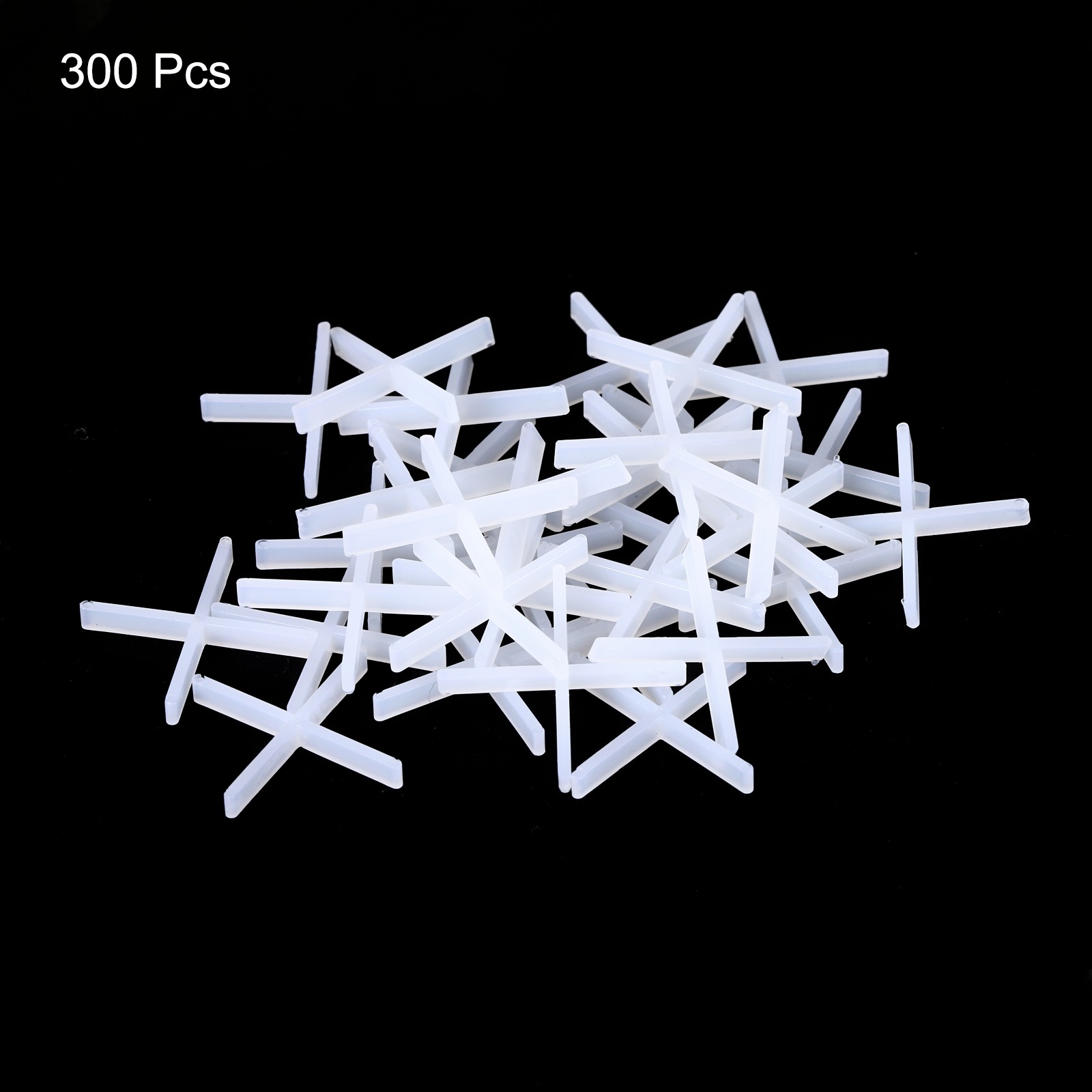 Wall Floor Tile Plastic Cross Spacer Tile Spacers 1.5mm 1/16″ White 300pcs
