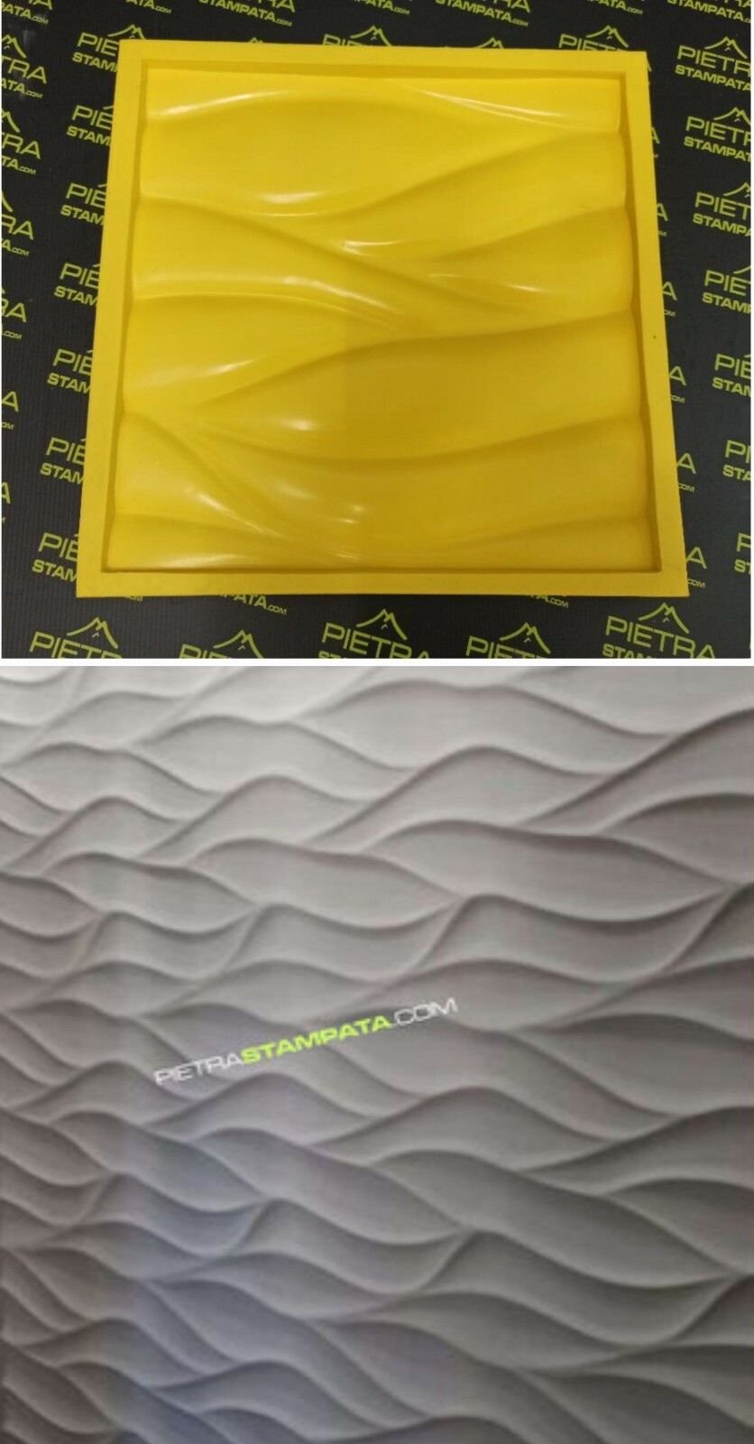 Mold 3D Wall Gypsum Mold Panel Coating Stone Reconstructed Home – Office