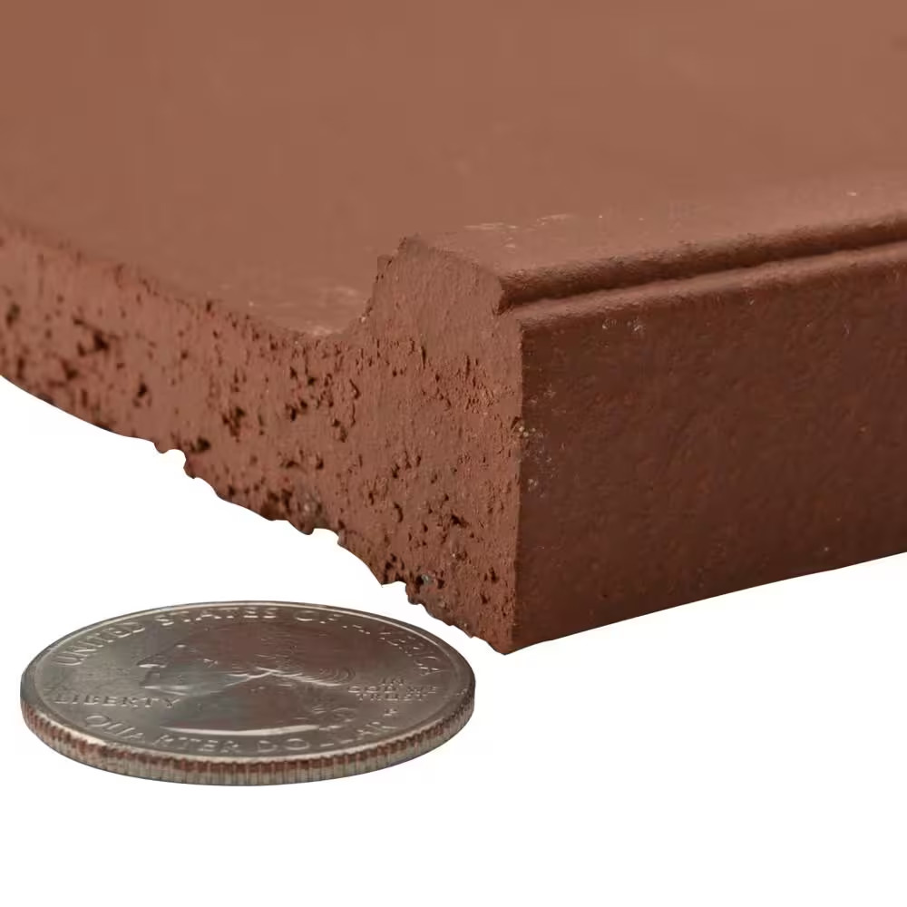 Quarry Cove Base Red II 5-7/8 In. X 5-7/8 In. Matte Ceramic Floor and Wall Tile