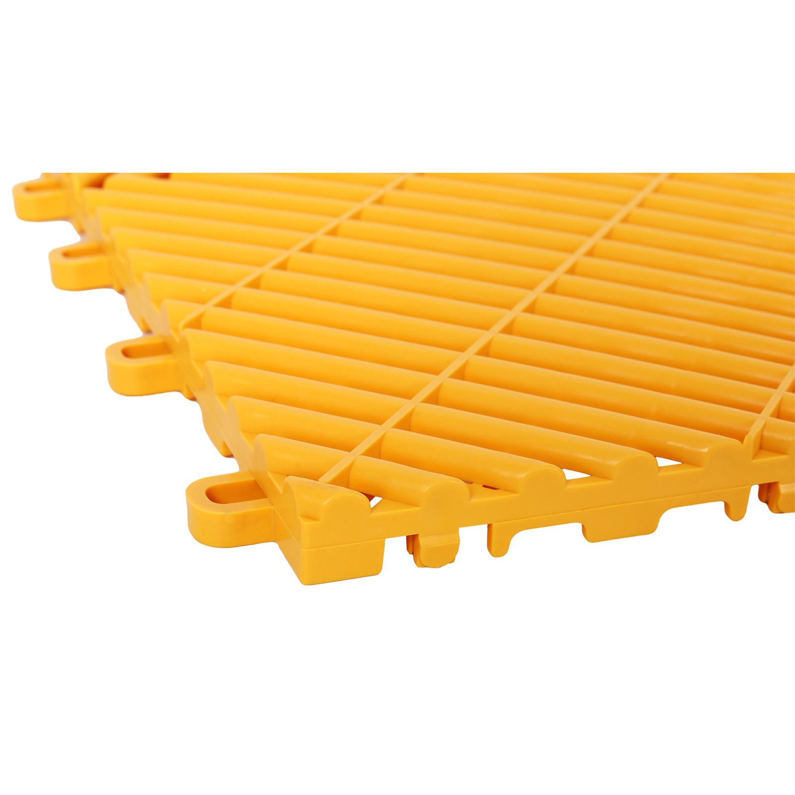 25pcs 15.6×15.6″ Plastic Interlocking Modular Garage Flooring Tile Drainage Tile