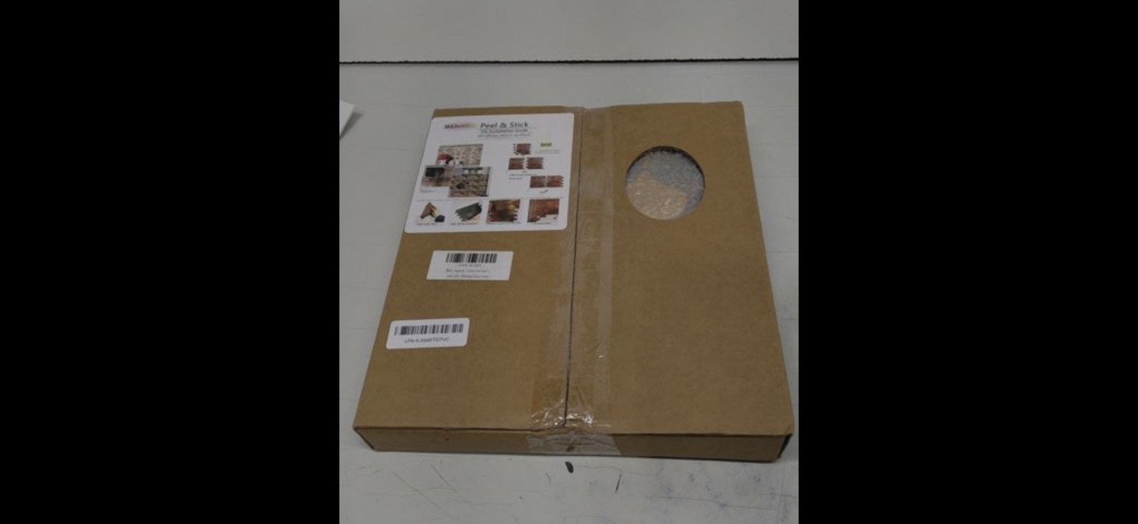 Weimeishi Peel-and-Stick Stone/Metal Mosaic Brick Tile Glossy 11.7×11.3