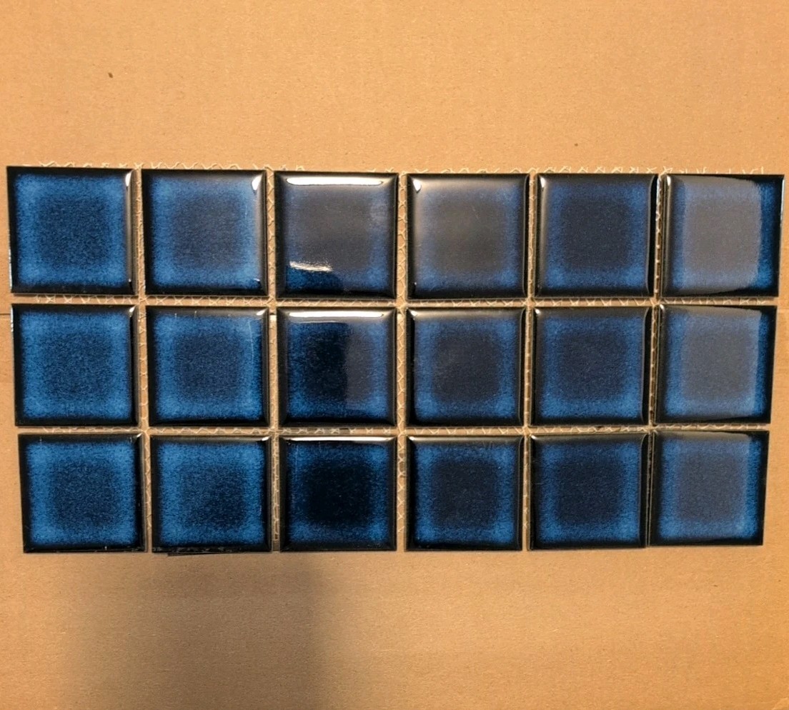 USP-2220 – US Pool Tile 2×2 – Blue Swimming Pool Tile 6″X12″ Sheet