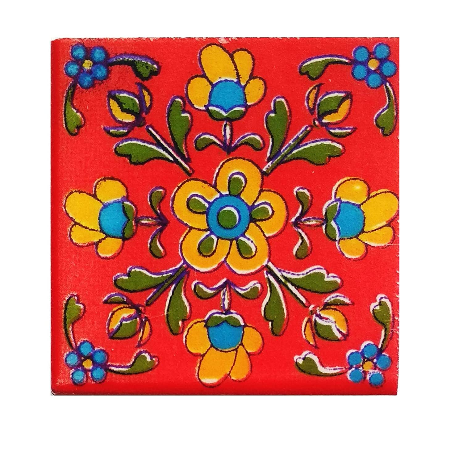 Festive Crafted Tabletop Flooring Wall Interior Exterior Traditional 2×2” 20 Pc