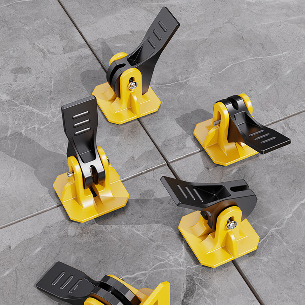 50PCS Tile Leveling System Kit Reusable Tile Spacer Wall Floor Clips Tool