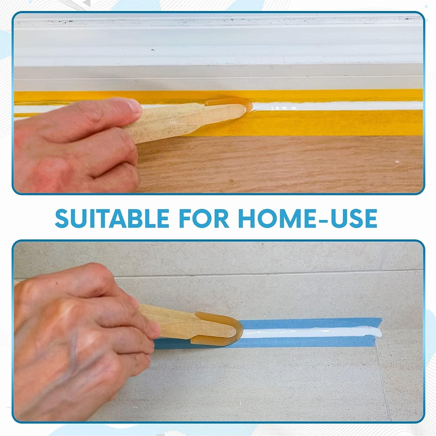 Grout Caulk Finishing Tool – Multi Size 4 Pieces Set – Smooth Grout Sealant S…