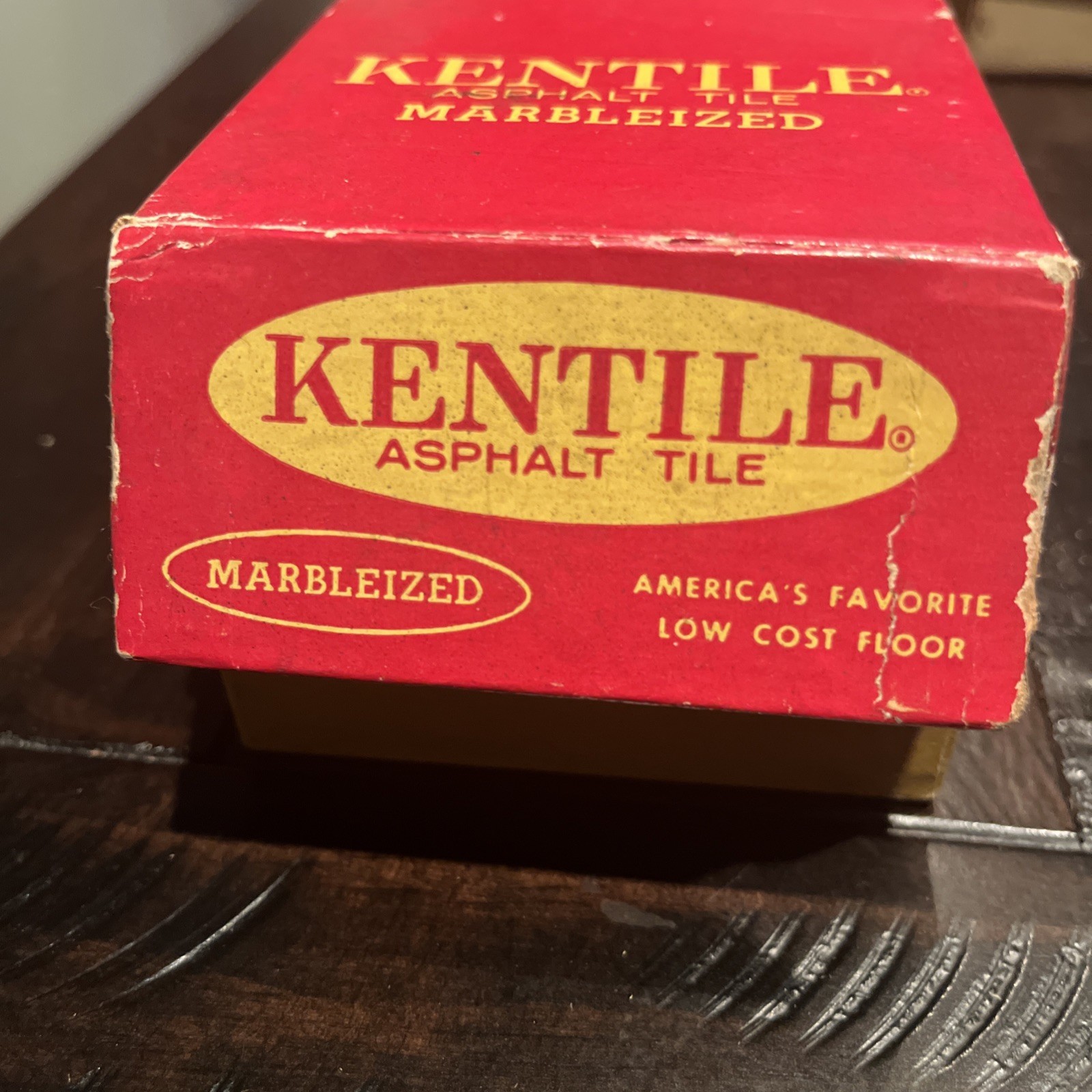 Vtg MCM1950s Kentile TERRAZZO AsphaltTiles 7 Pieces 4” x 4” 2 Additional Boxes