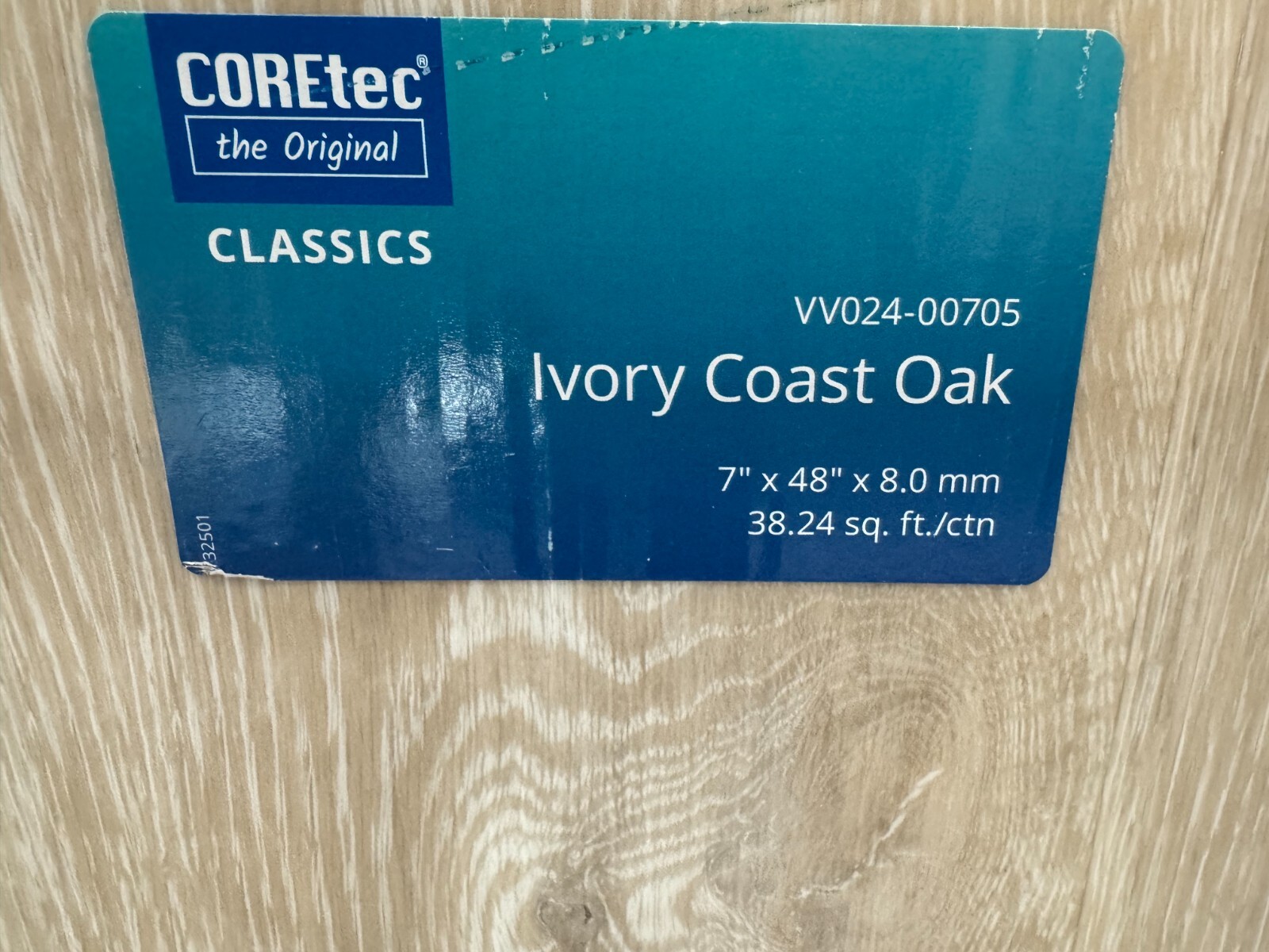 COREtec VV0024-00705 Ivory Coast Oak