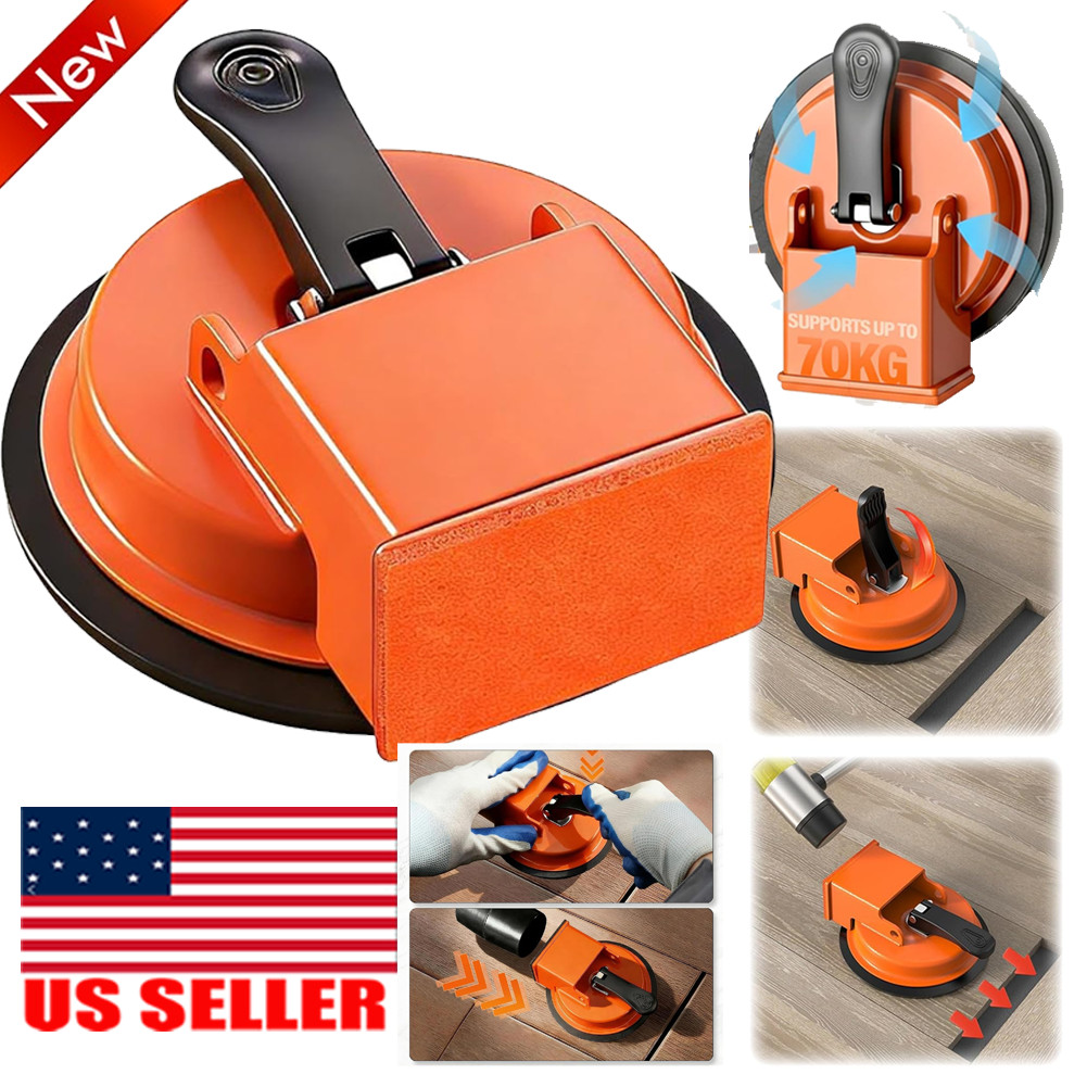 Floor Gap Fixer Tool Heavy Duty Plank Grabber with Suction Cup Floor Gap Repair