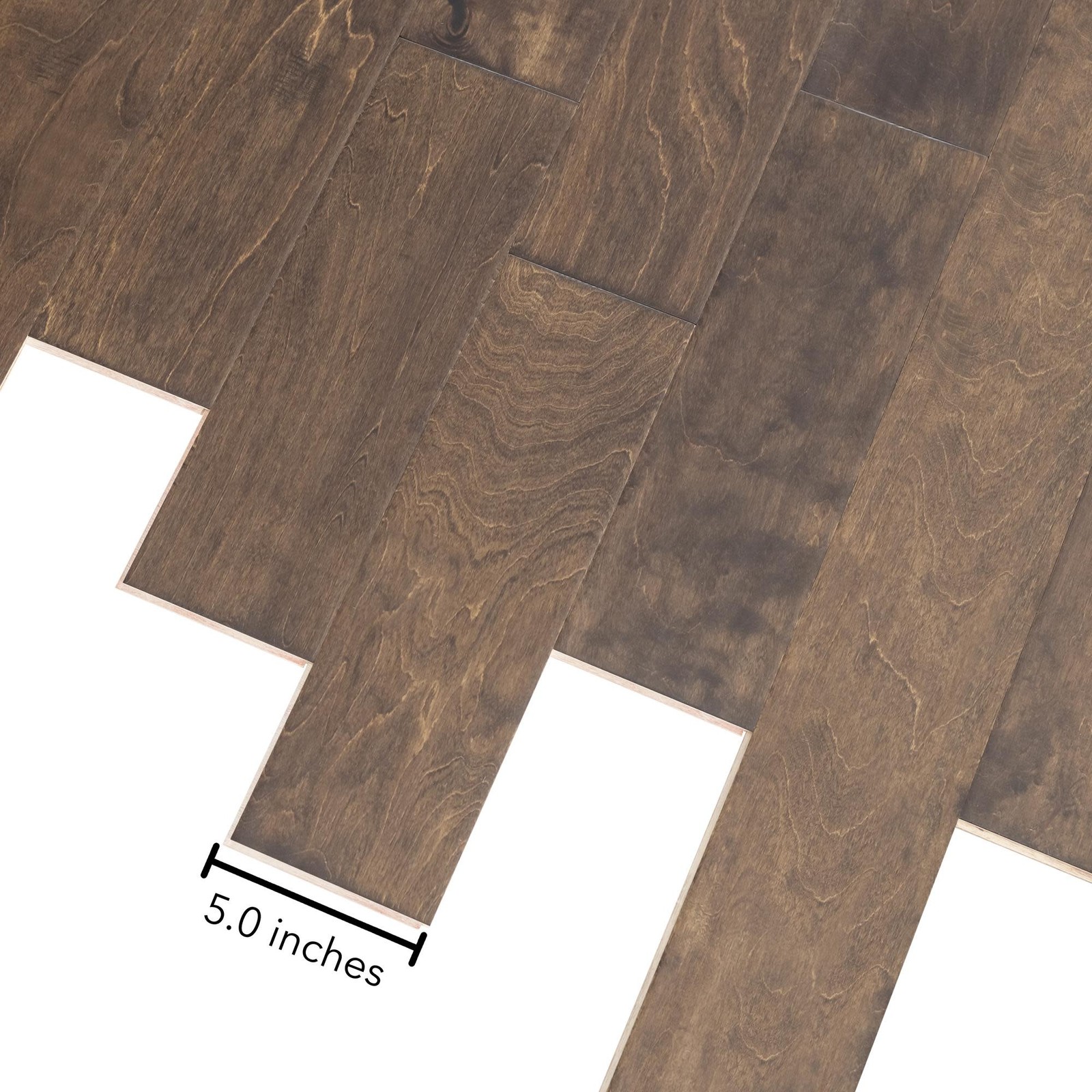 Mohawk Industries LFW02 Mohawk Basics 5″W Handscraped Engineered – Cafe Birch
