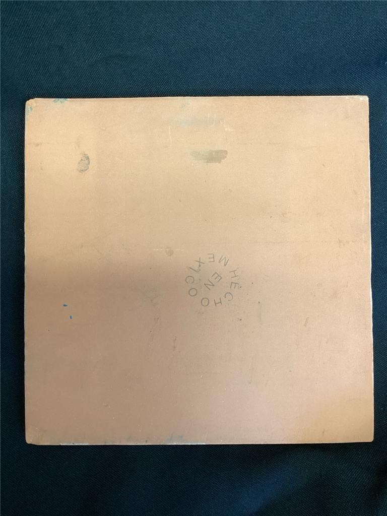 ++ Handmade Rifle Lady Day of The Dead Clay Tile 6×6