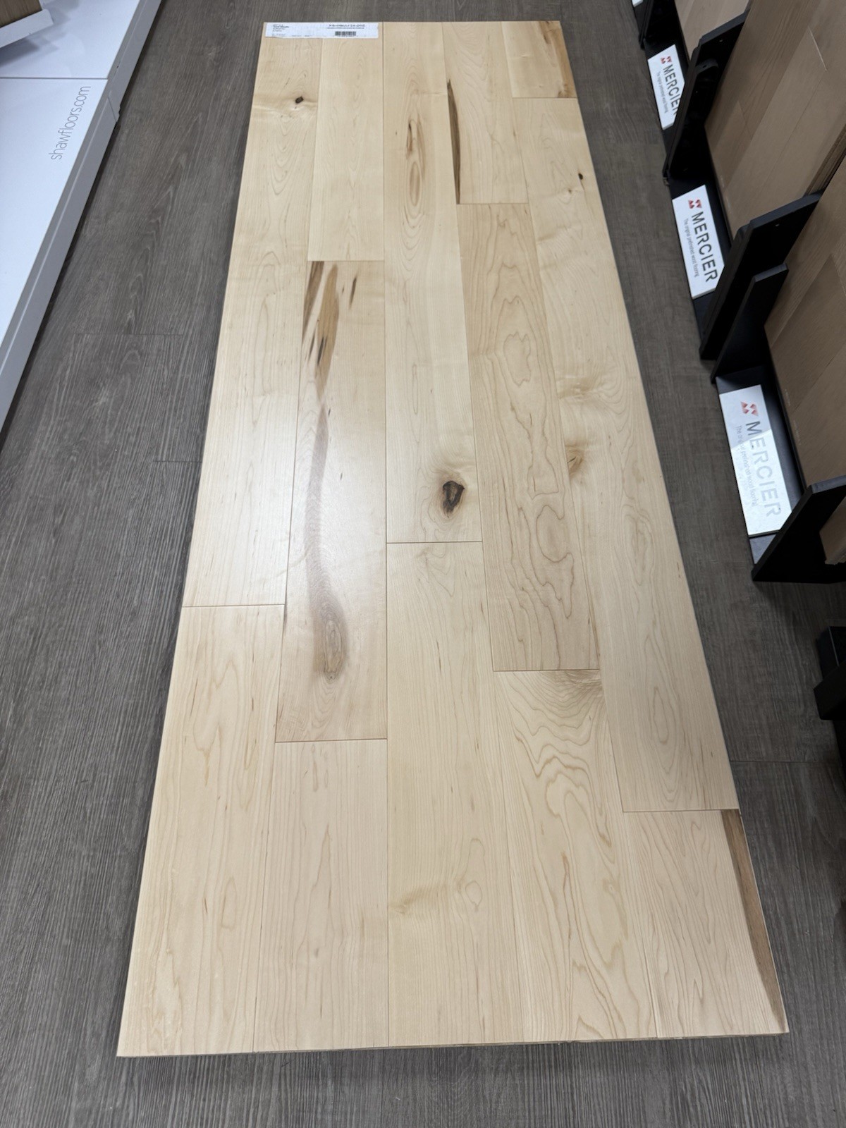 Ultra Scratch Resistant, Premium Mercier Maple Solid 5” Hardwood- (22 sq ft/box)