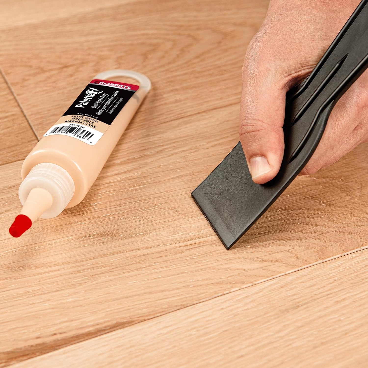 Palette Quick-Repair Putty for Wood, Laminate & Vinyl – Light Wood