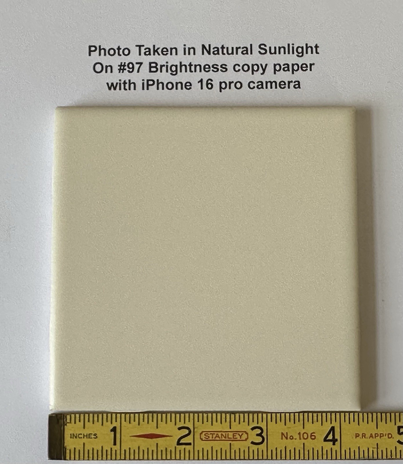 1 pc. Mellow White: Matte Ceramic Tile by Daltile #D-700; 4-1/4″ Discontinued