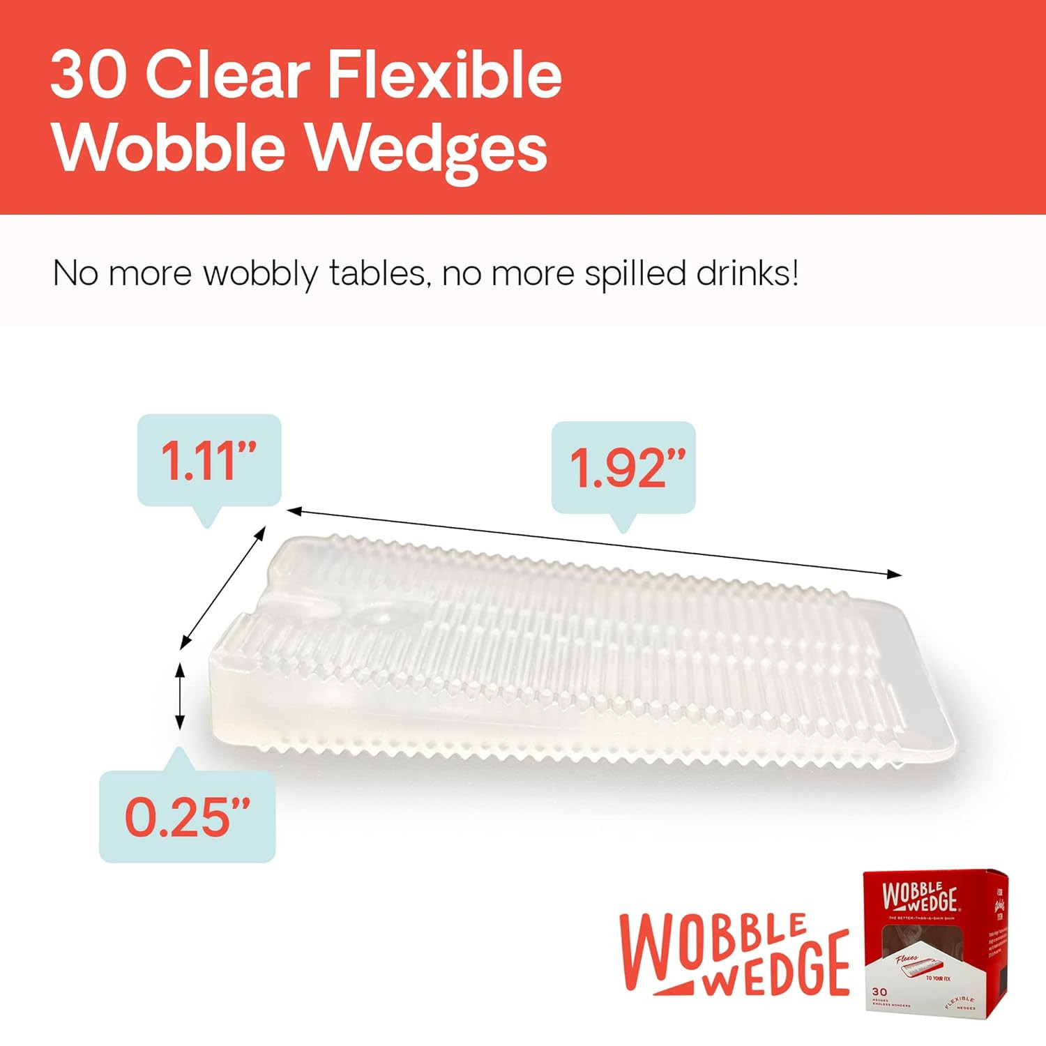 Flexible Plastic Shims – Leveling Shims for Home Improvement, Furniture Levelers