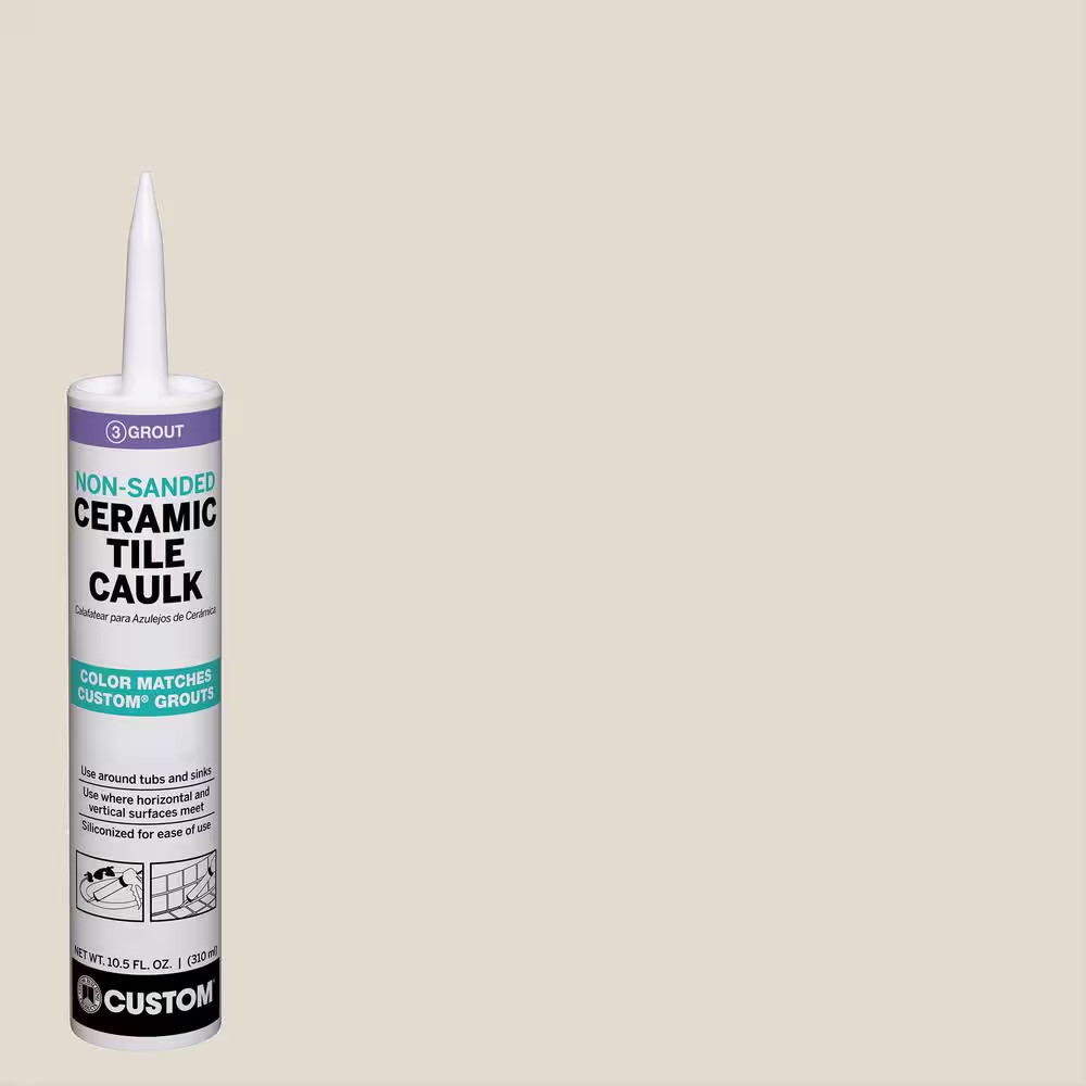 Polyblend #11 Snow White 10.5 Oz. Non-Sanded Ceramic Tile Caulk