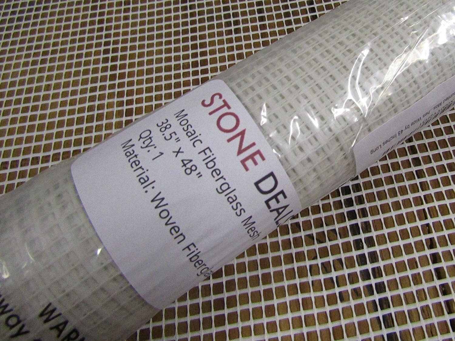 Flexible 38″ x 48″ Fiberglass Mesh for Heavy-Duty Tile Projects – Fire Resistant