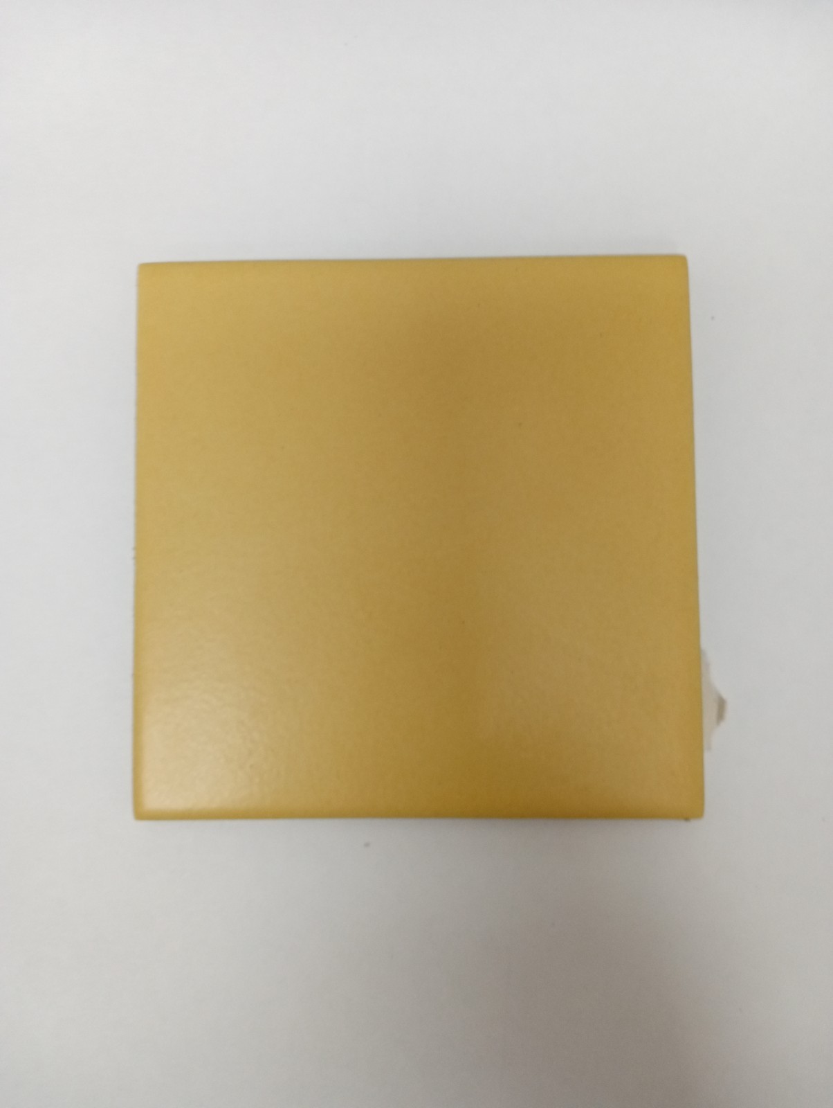 4×4 Tile Matte Sunlit Yellow Wall Remodel Ceramic C#643-536 Sample